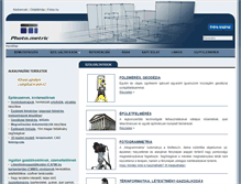 Tablet Screenshot of photometric.hu